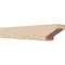 Ekena Millwork 4in. W x 4in. H x 24in. L Clemmons Woodgrain TimberThane Rafter Tail, Primed Tan RFTUR04X04X24CLERCPR - alternate 1
